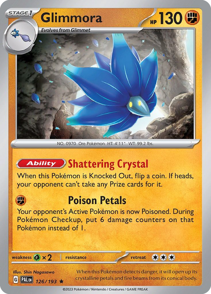 Paldea Evolved Holo Glimmora #126/193